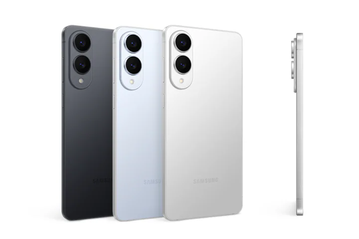 S25 Edge i tre forskjellige farger.